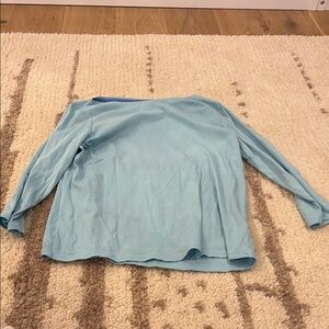 Light Blue Women's Top Talbots size L petite